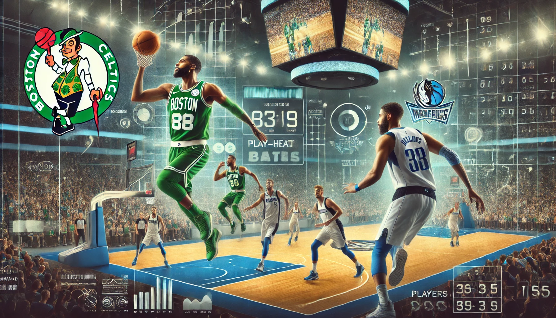 boston celtics vs dallas mavericks match player stats