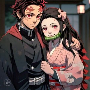 Tanjiro and Nezuko