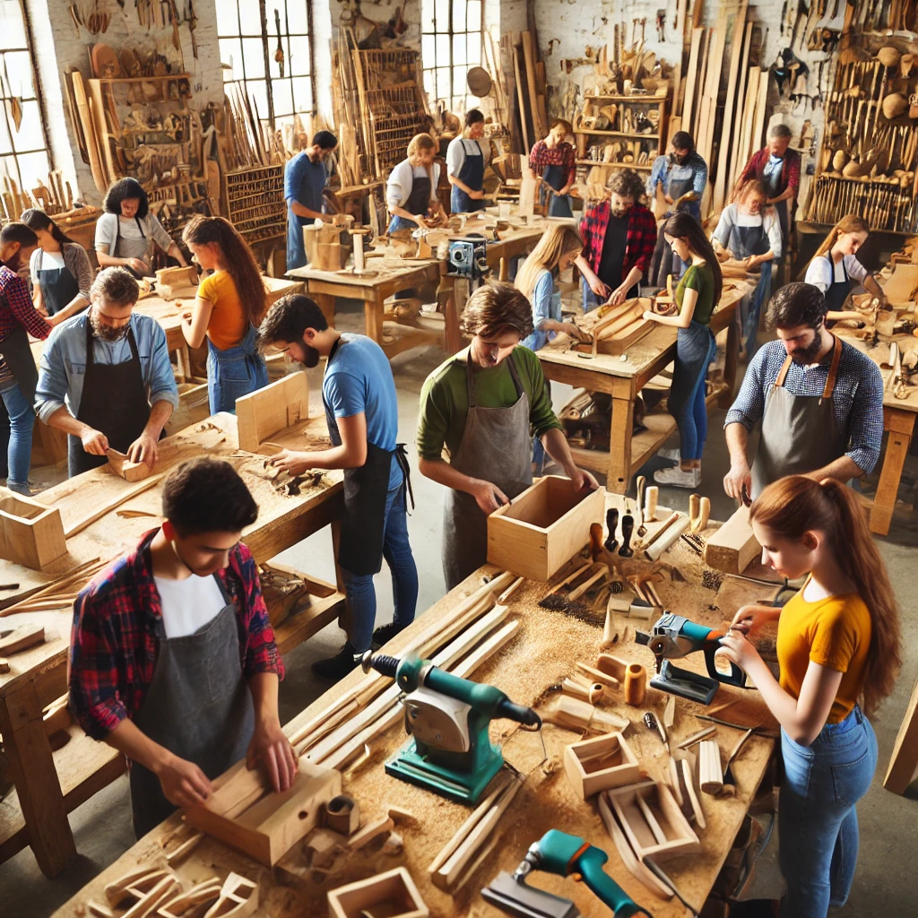 folsom city vocational education program wood woodworking classes