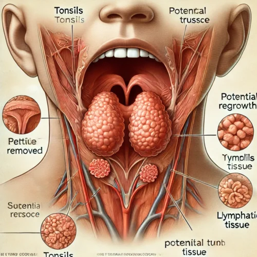 can tonsils grow back after being removed? - tymoff