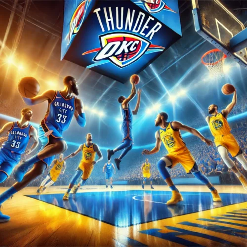 okc thunder vs golden state warriors match player stats