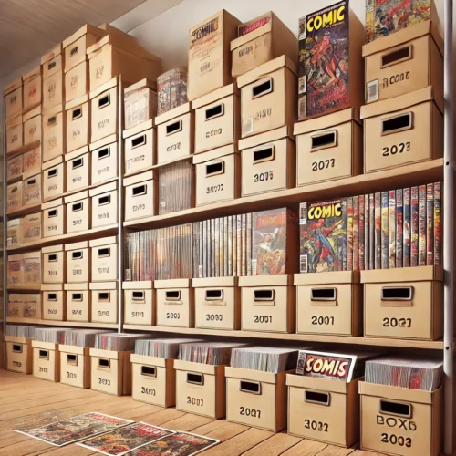 Comic Hold Boxes Meaning: Preserving and Organizing Your Comic Collection