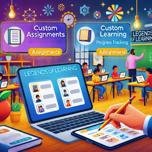 Creating Custom Assignments on Legends of Learning: A Teacher’s Guide