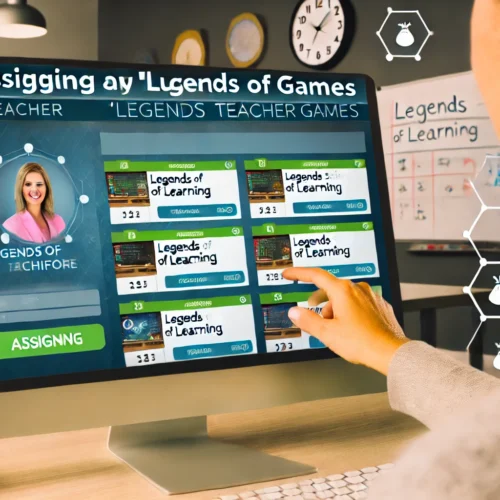 Teacher’s Guide to Assigning and Managing Games on teacher.legends of learning